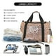 thumbnail image 5 of Balery Leopard Brown Bolsa de Gimnasio para Mujeres, Bolsa de Viaje con Bolsillo Húmedo, Bolsa de Fin de Semana para Mujeres, Bolsa de Viaje Resistente al Agua, 5 of 7