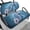 Turtle Floral Design, variant on HUIACONG Turtle Floral Stretchable Golf Cart Seat Cover Blanket, Dustproof Comfortable Soft and Comfortable Golf Cart Seat Covers for Club Car Precedent Front Seats Club Car Precedent Ordinary Seats