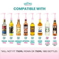 thumbnail image 3 of Pink Coffee Syrup Pump for 750 ml Bottles (Pack of 6) Fits Jordans Skinny, Torani, DaVinci, Upouria and (Monin 1 Liter Plastic Bottles Only), 3 of 4