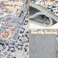 thumbnail image 2 of 5'3"x7'7" Vintage Area Rugs, Non-Slip Carpet Washable Rugs for Bedoom, Living Room Decor, Red 5x8, 2 of 8
