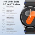 thumbnail image 4 of Correa deportiva de silicona Eirloiyra para Samsung Galaxy Watch 7, 4 of 7