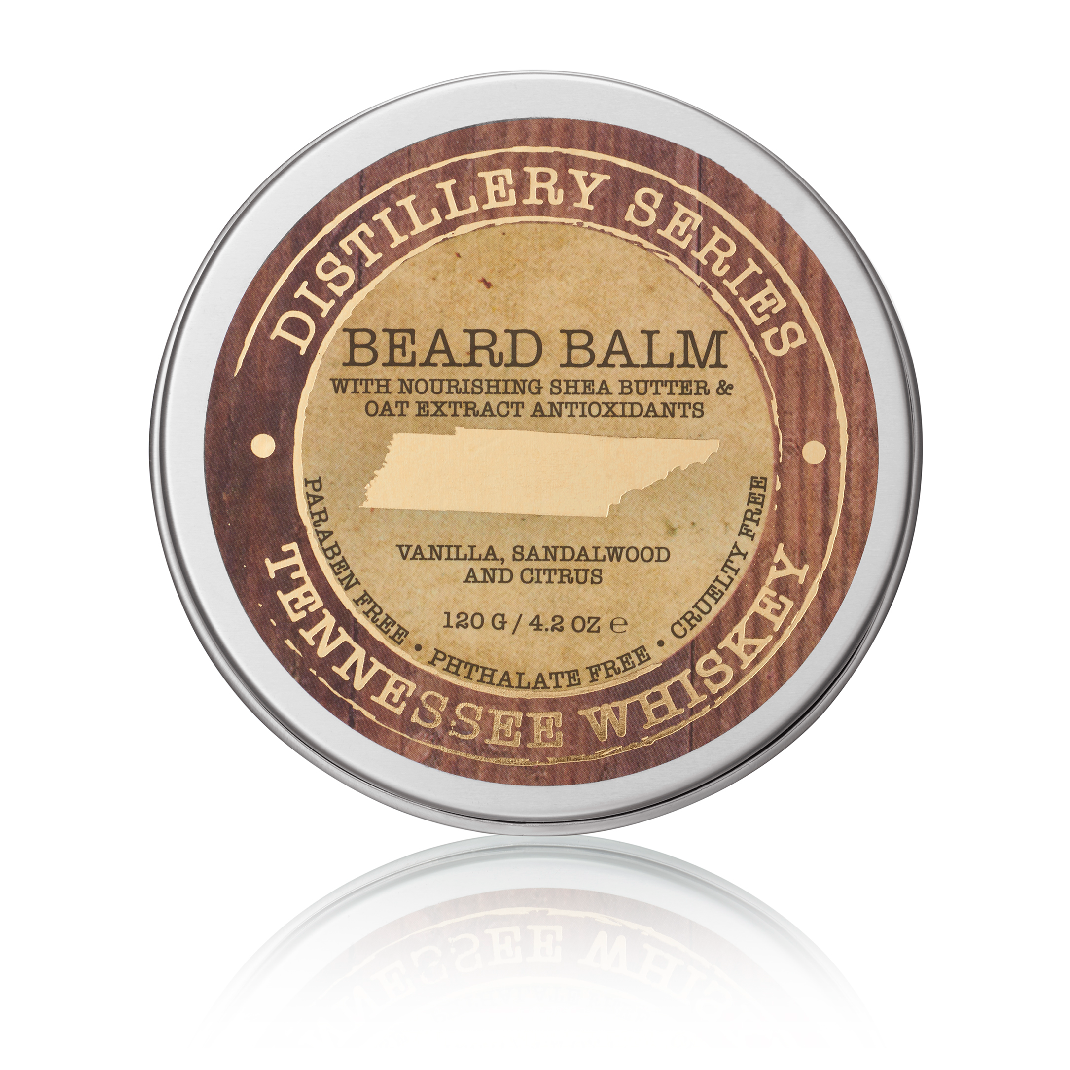 Distillery Tennessee Whiskey Beard Balm, 4.2 oz