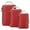 Red#4, variant on pstuiky Packing Cubes for Suitcases Travel Expandable 3-Piece Set Compression Travel Bags Organizer for Luggage Space-Saving Zipper Design Lightweight Durable Nylon