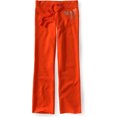 thumbnail image 1 of Aeropostale - Pantalones deportivos clásicos de forro polar con purpurina para mujer, naranja, mediano, 1 of 1