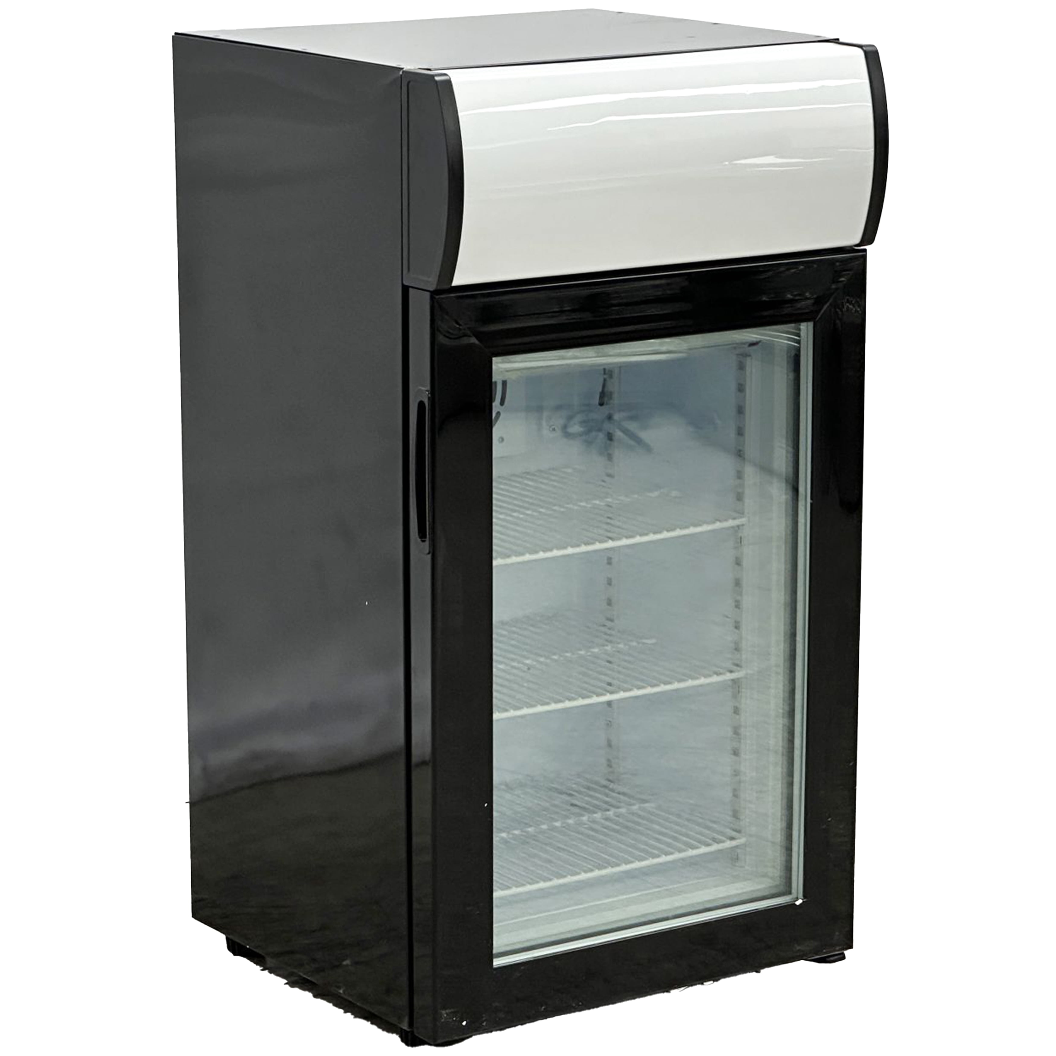 NSF 19 in. Countertop Glass Freezer, Ice Cream Freezer, Low Nosie 50L Display Freezer