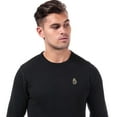 thumbnail image 5 of Men's Luke 1977 Gerrard 3 Crew Neck Knitted Jumper in Black, 5 of 5