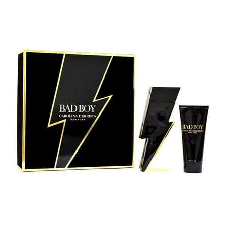 Carolina Herrera Bad Boy Cologne Gift Set for Men, 2 Pieces