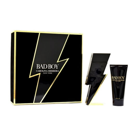 Carolina Herrera Bad Boy Cologne Gift Set for Men, 2 Pieces