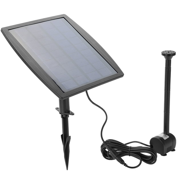 Bomba de agua con energía solar, fuente con energía solar de 2,5 W, fuente con energía solar, bomba de agua para fuente, rendimiento de primera categoría