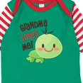 thumbnail image 4 of Inktastic Grandma Loves Me Cute Turtle Boys or Girls Long Sleeve Baby Bodysuit, 4 of 5