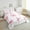 Pink White, variant on Erosebridal Floral Bow Tie Bedding Twin Comforter Set,Geometric Plaid Down Comforter,Ballet Theme Bedding Sets Twin with Comforter,Ultra Soft Cartoon Bedroom Decorative,Reversible,3pcs