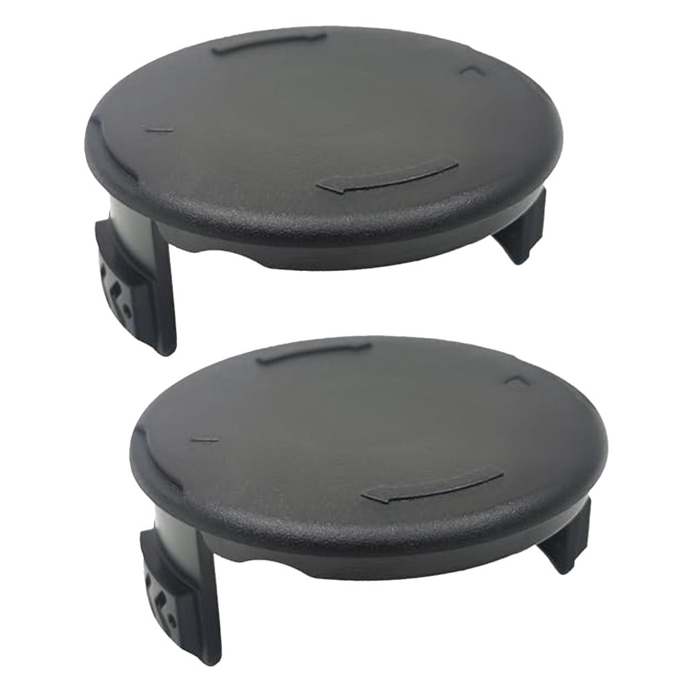 Weed Eater Spool Cap Cover for Hyper Tough String Trimmer Model HT19-401-003-06 & HT19-401-003-07Weed Eater Parts,Black,2 Pack