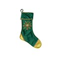 thumbnail image 2 of Christmas Stocking Embroidered Holly Berry Fabric Lace Edging for Family Holiday Mantel Fireplace Stair Tree Wall Door Christmas Party Decorations by MPOISVA, 2 of 6