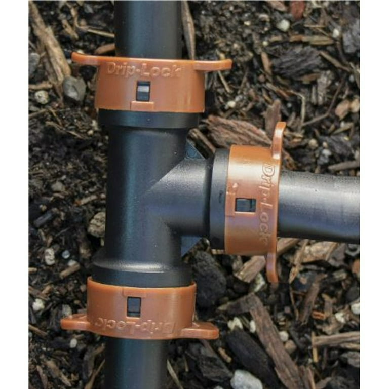 Orbit 1/2 in. Push-Fit Drip Irrigation Tee 1 pk Orbit 1/2 in. Push-Fit Drip Irrigation Tee 1 pk