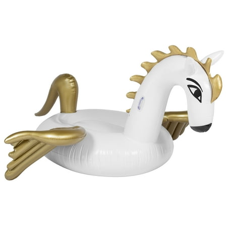 Best Choice Products Giant Inflatable Floating Pegasus Pool Party Float