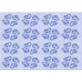 thumbnail image 1 of Ahgly Company Machine Washable Indoor Rectangle Transitional Lavender Blue Area Rugs, 2' x 3', 1 of 7