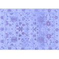 thumbnail image 1 of Ahgly Company Indoor Rectangle Oriental Blue Traditional Area Rugs, 2' x 3', 1 of 4