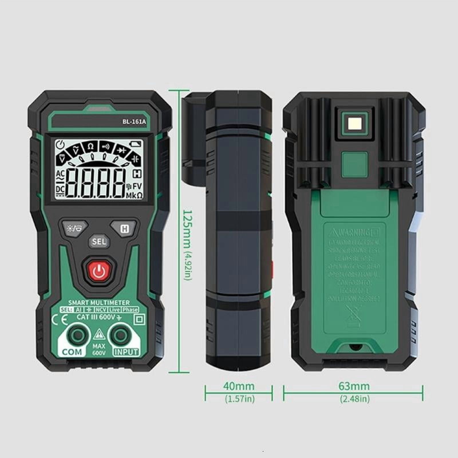 CEORPER Digital Display Mini Multimeter With Auto Ranging Overload Protections