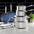 thumbnail image 4 of Granitestone Pro Stainless-Steel Pots & Pans Set, 4 of 5