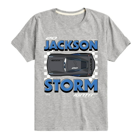 Disney - Cars - Jackson Storm - Boy's Toddler And Youth Short Sleeve Tee