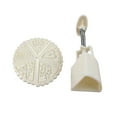 thumbnail image 4 of FUTUREORYY 1 Set Cookies Press Mold Square Beige Abs for Baking Tool, 4 of 8