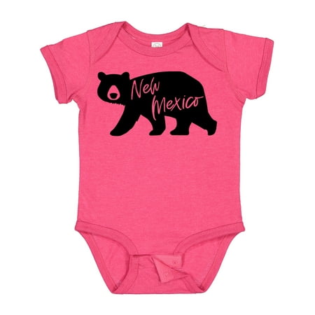 

Inktastic New Mexico Black Bear Silhouette Gift Baby Boy or Baby Girl Bodysuit