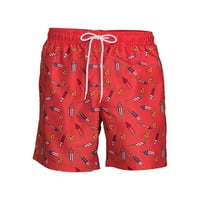 Way To Celebrate Mens Snap Crackle Swim Trunks