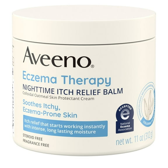 Aveeno Eczema Therapy Itch Relief Balm with Colloidal Oatmeal, 11 oz (Pack of 2)