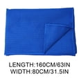thumbnail image 3 of Large Quick Dry Bath Towel Double-Sided Plush Beach Swimming Towel for Sports - Highly Absorbent Microfiber Towel for Pool Gym Camping Travel - Soft and Fast Drying 160x80cm, 3 of 6