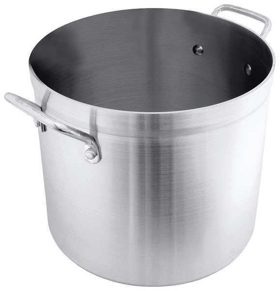 Heavy Duty Catering Commercial Aluminium Cooking Boiling Pot 56.7 Ltr 44Wx40Hcm 