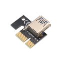 thumbnail image 3 of Kuymtek Adaptador PCI-E 1X a 16X Riser Extender PCI Express para minería GPU BTC Miner, 3 of 4