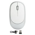 thumbnail image 2 of Chargable Mouse, Portable Convenient Practical  Mouse  for Desktop for Notebook for Office for Home White,Purple,Black,Silver, 2 of 8