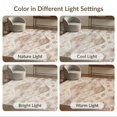 thumbnail image 7 of ODIKA 8'x10' Washable Area Rug Dirt Trapping Entryway Boho Border Trapper Front Door Doormat for King Size Bedroom Under Bed, Master Suite, Non-Shedding, Easy Care, 7 of 7