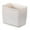 White, variant on 6 Pcs Plastic Weave Storage Baskets, Storage Bins Plastic Weave Storage Baskets, Plastic Shelf Basket Bins for Kitchen Bathroom