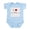 Sky Blue, variant on CafePress - Physical Therapist Infant Bodysuit - Baby Light Bodysuit, Size Newborn - 24 Months