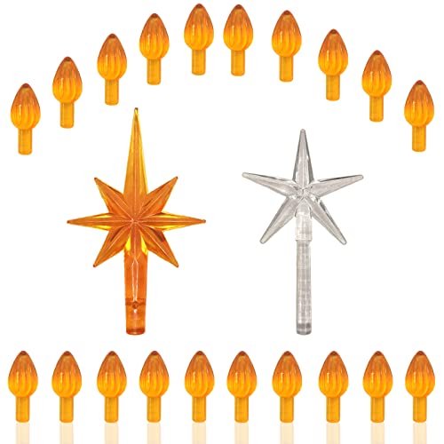 Luces/bombillas de cerámica KonohaElf de repuesto para árbol