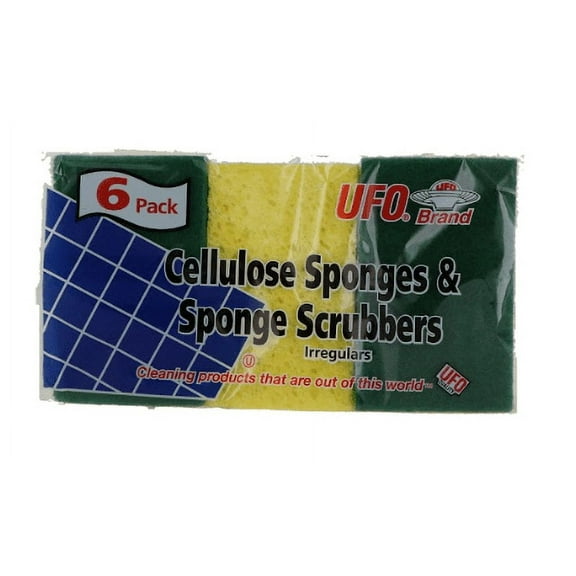 Ufo Brand, Sponges & Sponge Scrubbers, Count 1 - Sponges & Cleaning Pads / Grab Varieties & Flavors