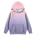 thumbnail image 4 of Kids Pullover Hoodie Soft Comfortable Sweatshirt Long Sleeve Casual Hooded Top for Girls Youth Children, 4 of 4