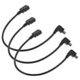 thumbnail image 1 of HONMEET 3pcs Multifunctional Charging Cable Black Fast Charging for Tight Spaces, 1 of 8