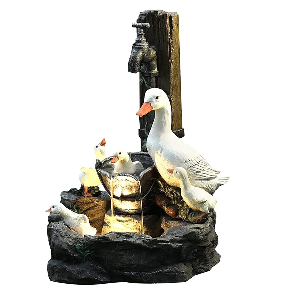 resin ducks for the garden