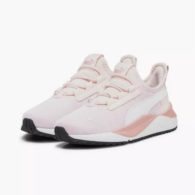 Tenis Puma Pacer Easy Street AC PS para Niñas 17 A 21.5. 384437-10 rosa claro 20