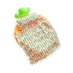 thumbnail image 2 of Cama de muñeca de peluche para dormir, juego de simulación, muebles en miniatura para dormitorio Naranja, 2 of 8