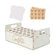 thumbnail image 2 of Conos de confeti y caja de soporte, caja de soporte para conos de confeti de boda, bandeja de caja de confeti para suministros de fiesta para graduación, celebración,, 2 of 10