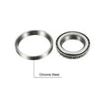 thumbnail image 3 of Uxcell 1.5"x2.5625"x0.5" Tapered Roller Bearing Cone and Cup Set Chrome Steel Silver Tone 1pcs, 3 of 3