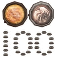 thumbnail image 5 of 100 Pcs Mini Cake Containers BPA Free Cupcake Boxes Plastic Cake Boxes Clear Airtightness Cupcake Containers Miniature Cake Carriers with Lip for Weeding Parities Birthdays, 5 of 6