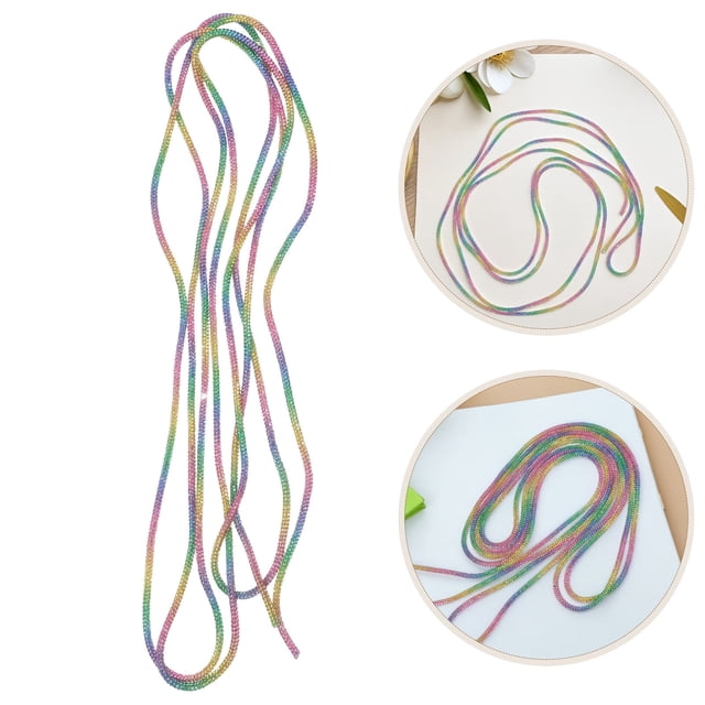 unbranded De Pedrería Multicolor Para Cinturón Y Con Tubular Flexible Y