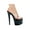 Black, variant on Vanity 7'' Heel Mule Shoe