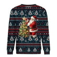 thumbnail image 4 of Aimik Hanes Ugly Christmas Sweater Men Unisex Crew Neck Knitted Ugly Christmas Sweater Women Funny Pullover for Holiday, 4 of 4