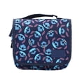thumbnail image 2 of Disney Stitch Character Heads All-Over Print Blue 8.2" Folding Hanging Toiletry Kit, 2 of 6