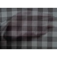 thumbnail image 4 of oneOone Cotton Poplin Gray Fabric Gingham Check Craft Projects Decor Fabric Printed By The Yard 42 Inch Wide, 4 of 4
